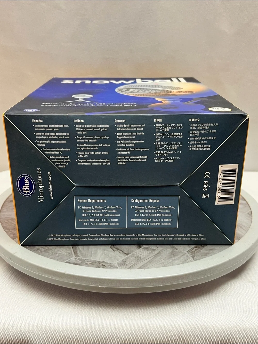 Blue Snowball blue snowball